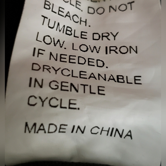 SHEIN BELL SLEEVE BLOUSE SZ M BLACK - Picture 7 of 7